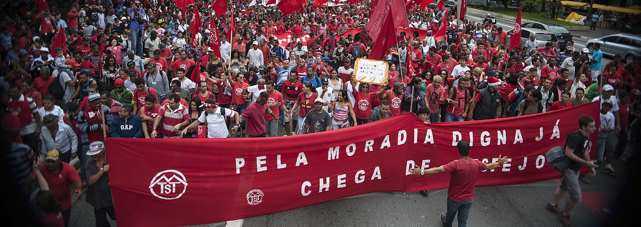 Protesto sem-teto